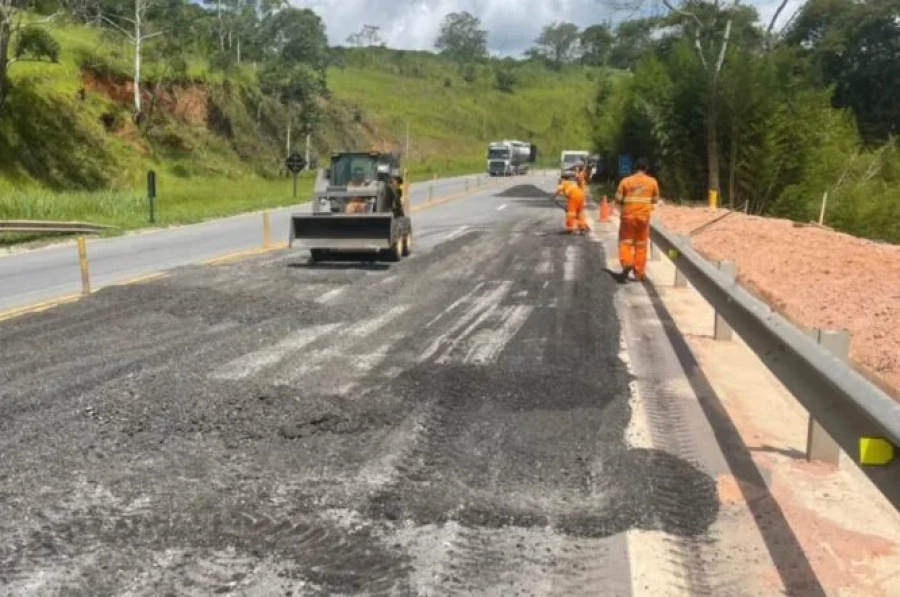 Obras na BR-040 continuam nesta semana com intervenções entre Belo Horizonte e Juiz de Fora